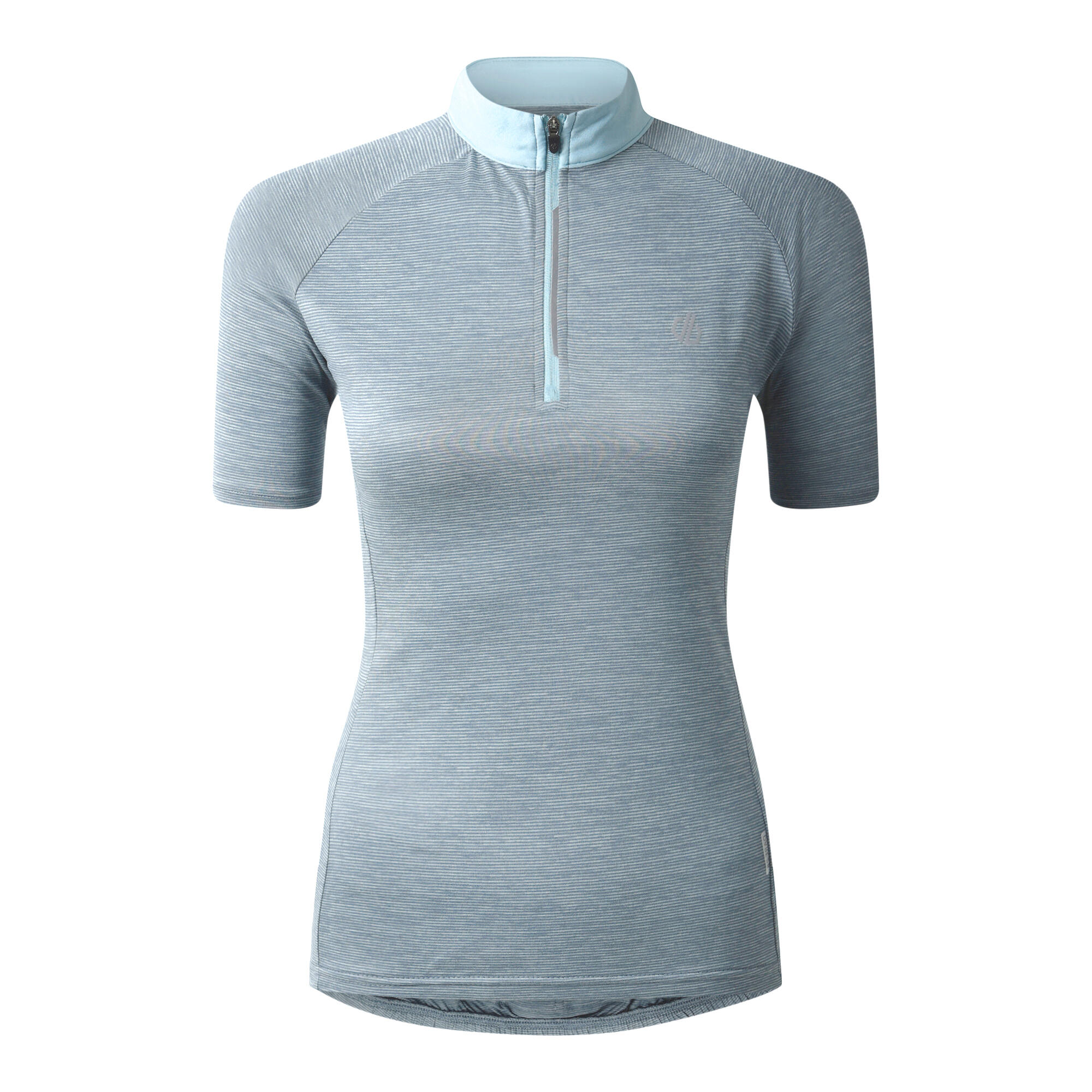 T-shirt Manches Courtes Randonnée - Pedal Through It violet femme 6/7