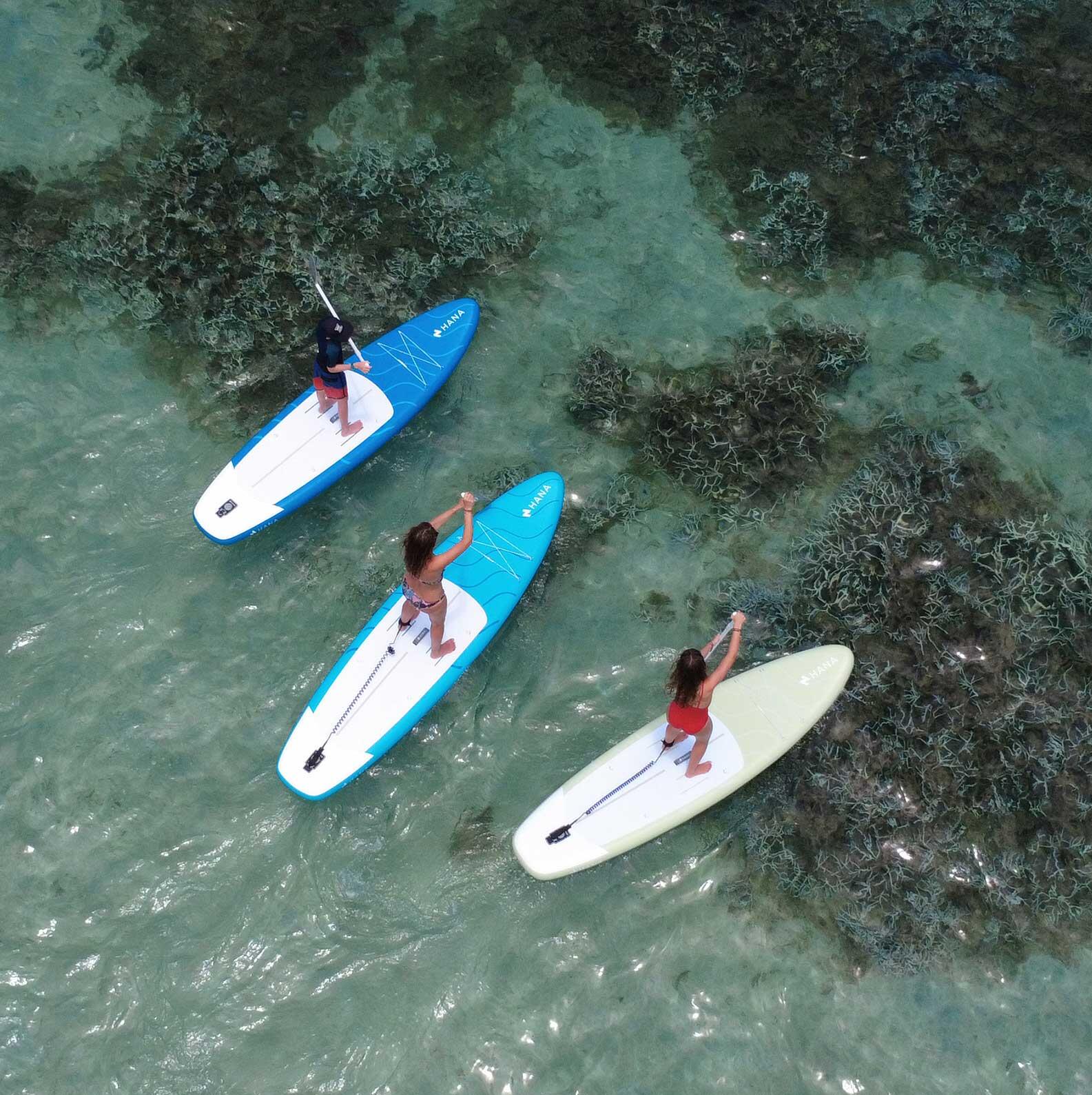PACK stand up paddle gonfiabile HANA LEGEND Turchese 11'2 7/7
