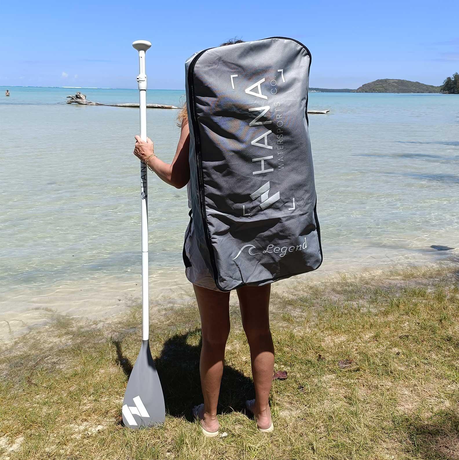 PACK stand up paddle gonfiabile HANA LEGEND Verde oliva 10'2 5/7