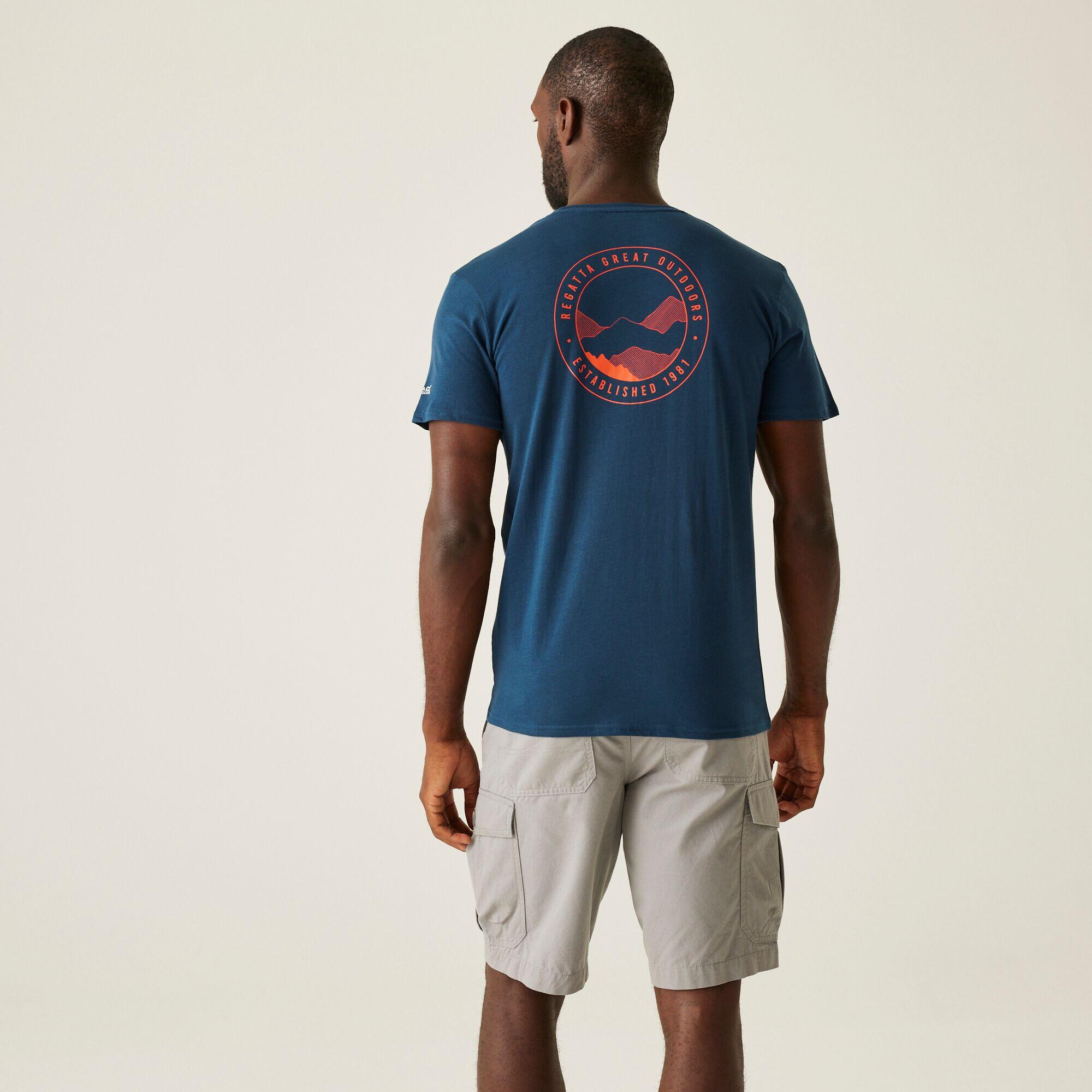 Regatta - Camiseta Breezed Montaña Para Hombre