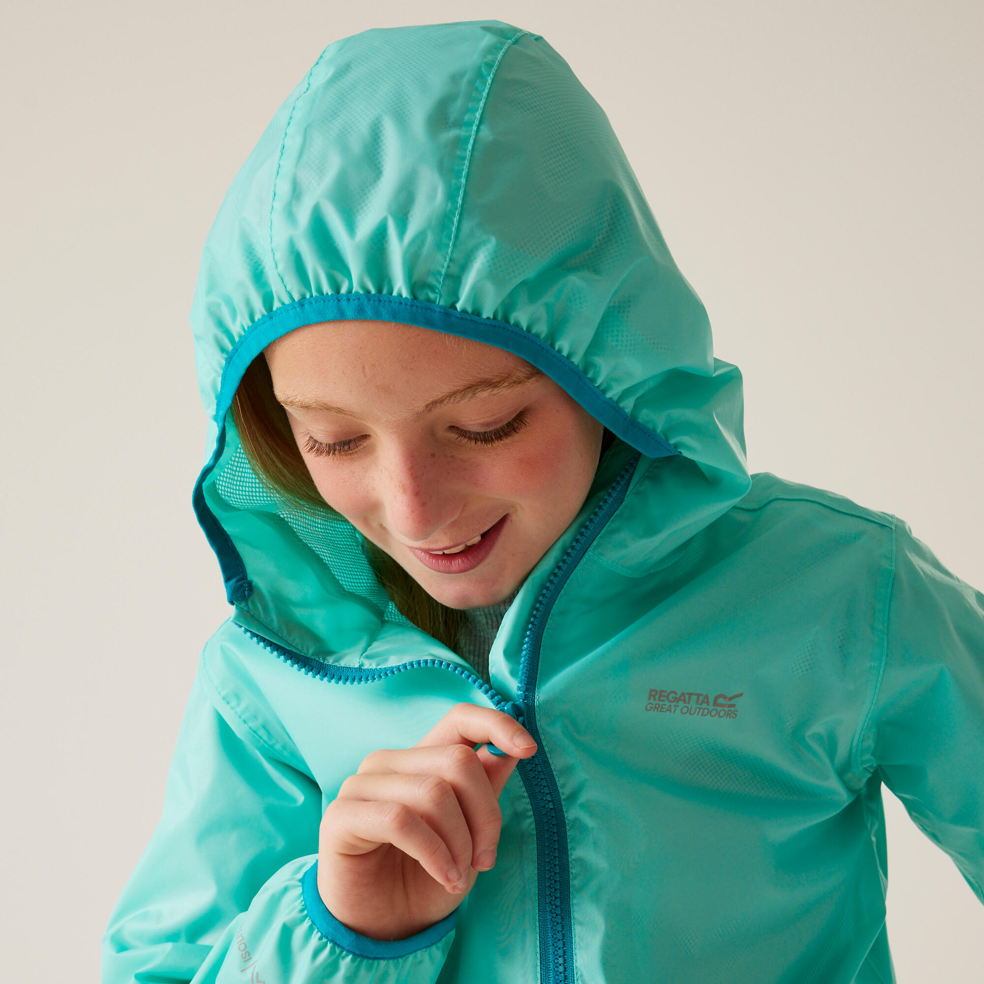 Kinder Wandern Jacke Wasserdicht, Atmungsaktiv 5/7