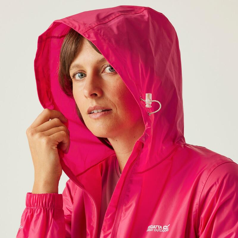 Veste de randonnée imperméable pliable femme Pack It III