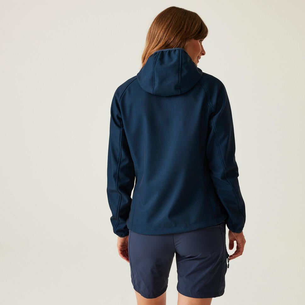 Arec III Regatta damski turystyczny softshell z kapturem