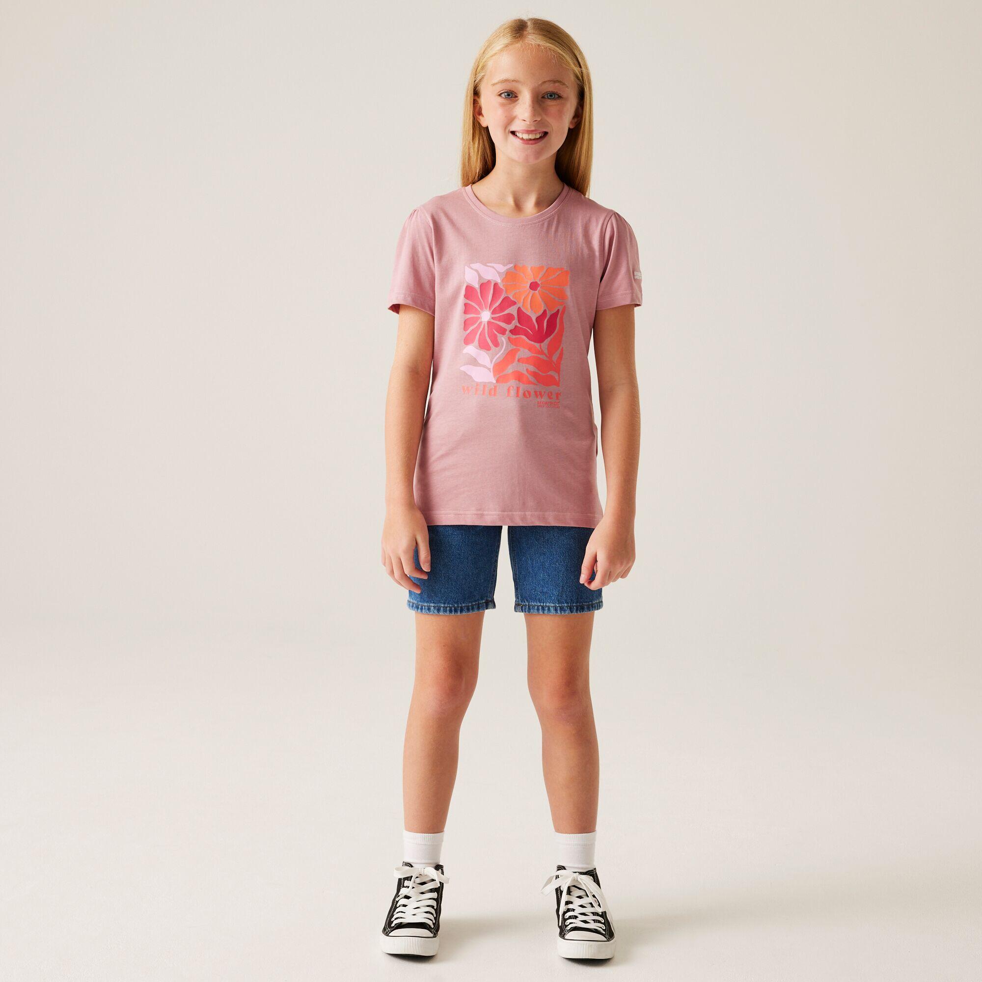 T-shirt per bambini Regatta Bosley 3/7