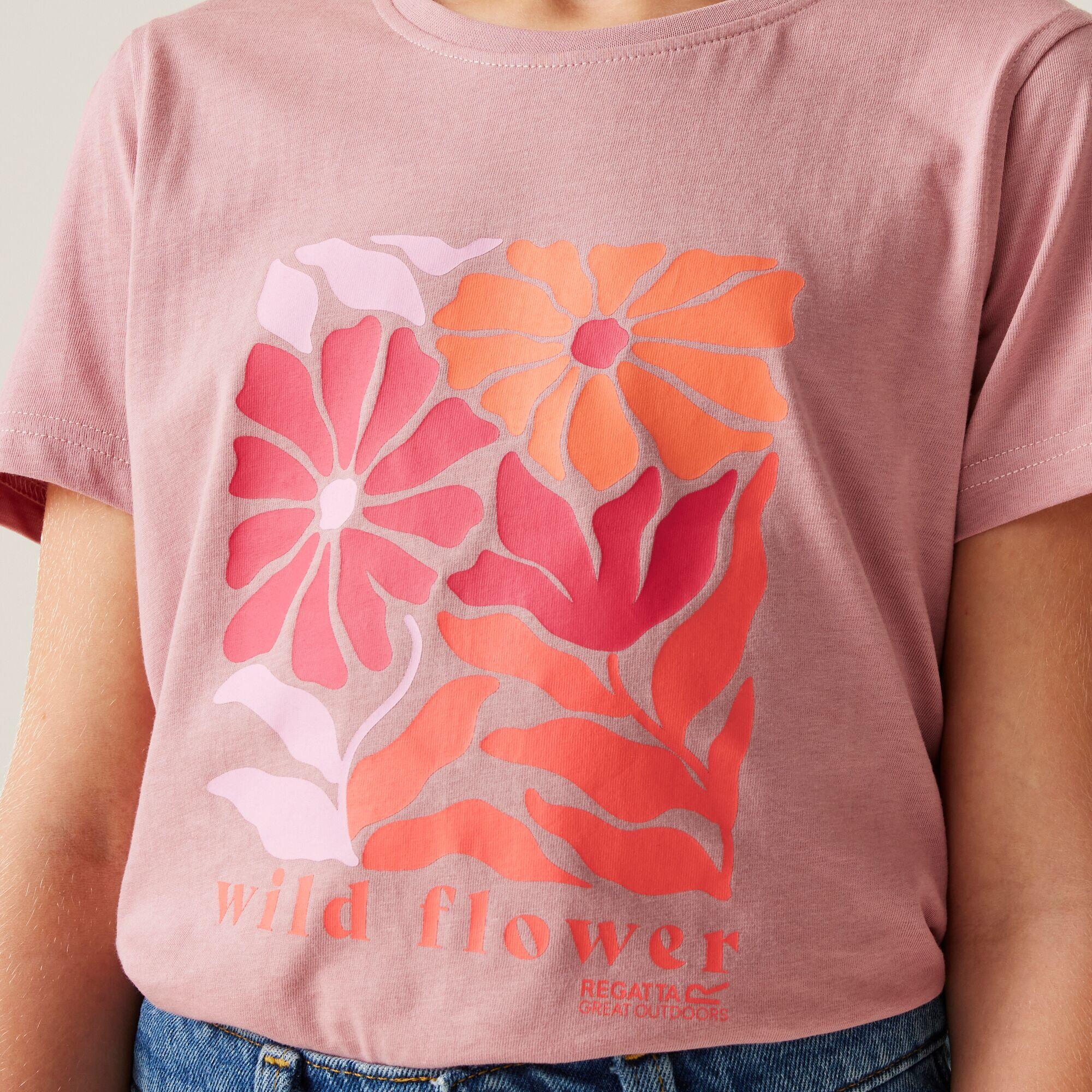 T-shirt per bambini Regatta Bosley 4/7