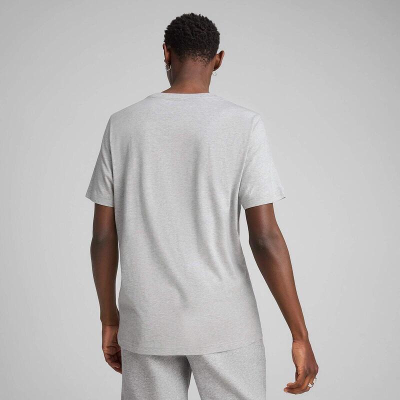 Tricou barbati Puma Ess 2 Color No. 1 Logo Tee, Gri