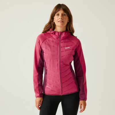 Gevulde jas dames insulated hooded andreson v hybrid