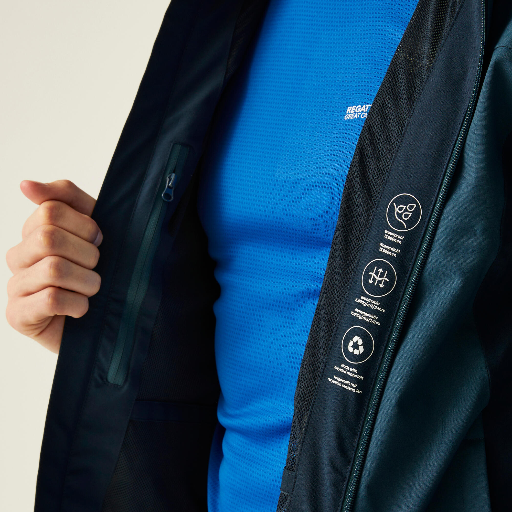 Giacche Escursionismo Uomo Birchdale Waterproof Shell 4/7