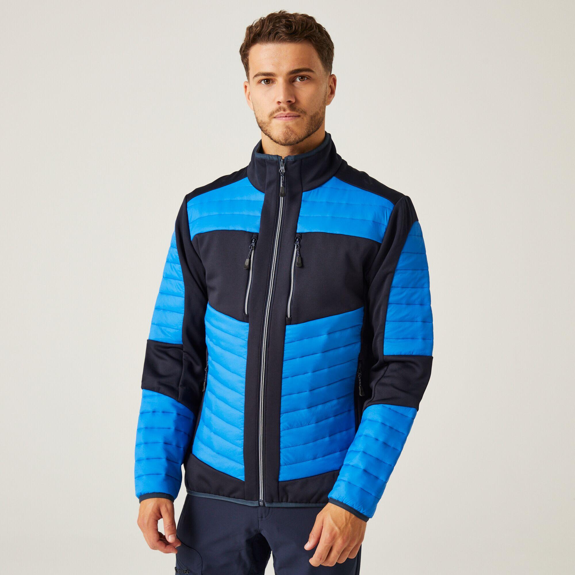 REGATTA Erwachsene Jacke - E-Volve Thermal Hybrid, grau und schwarz