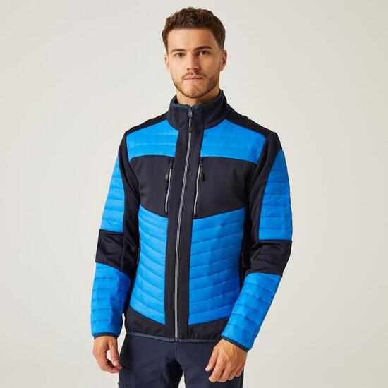 Erwachsene Jacke - E-Volve Thermal Hybrid, grau und schwarz