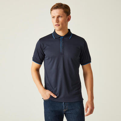 Herren T-Shirt - Nagate Polo Shirt, schwarz
