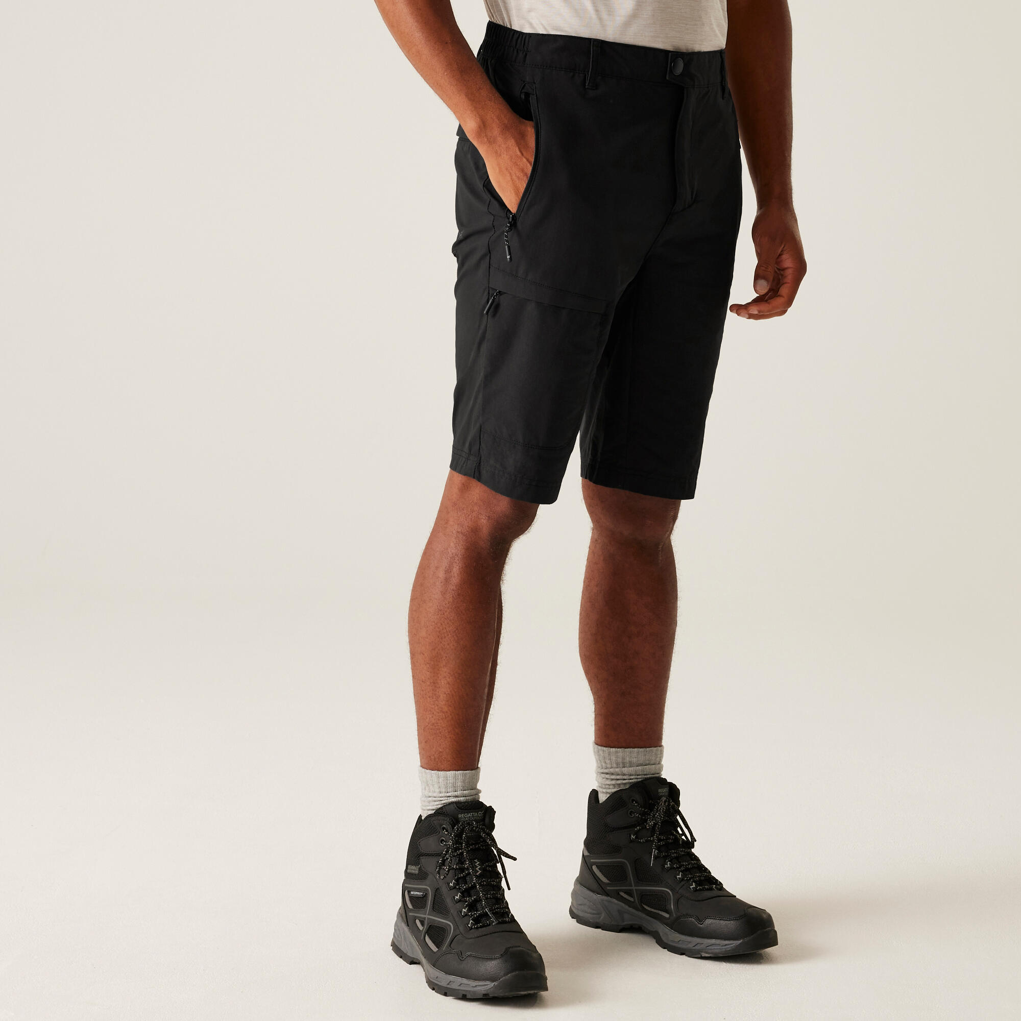 Regatta - Short - Highton Homme - Short - Noir - Decathlon