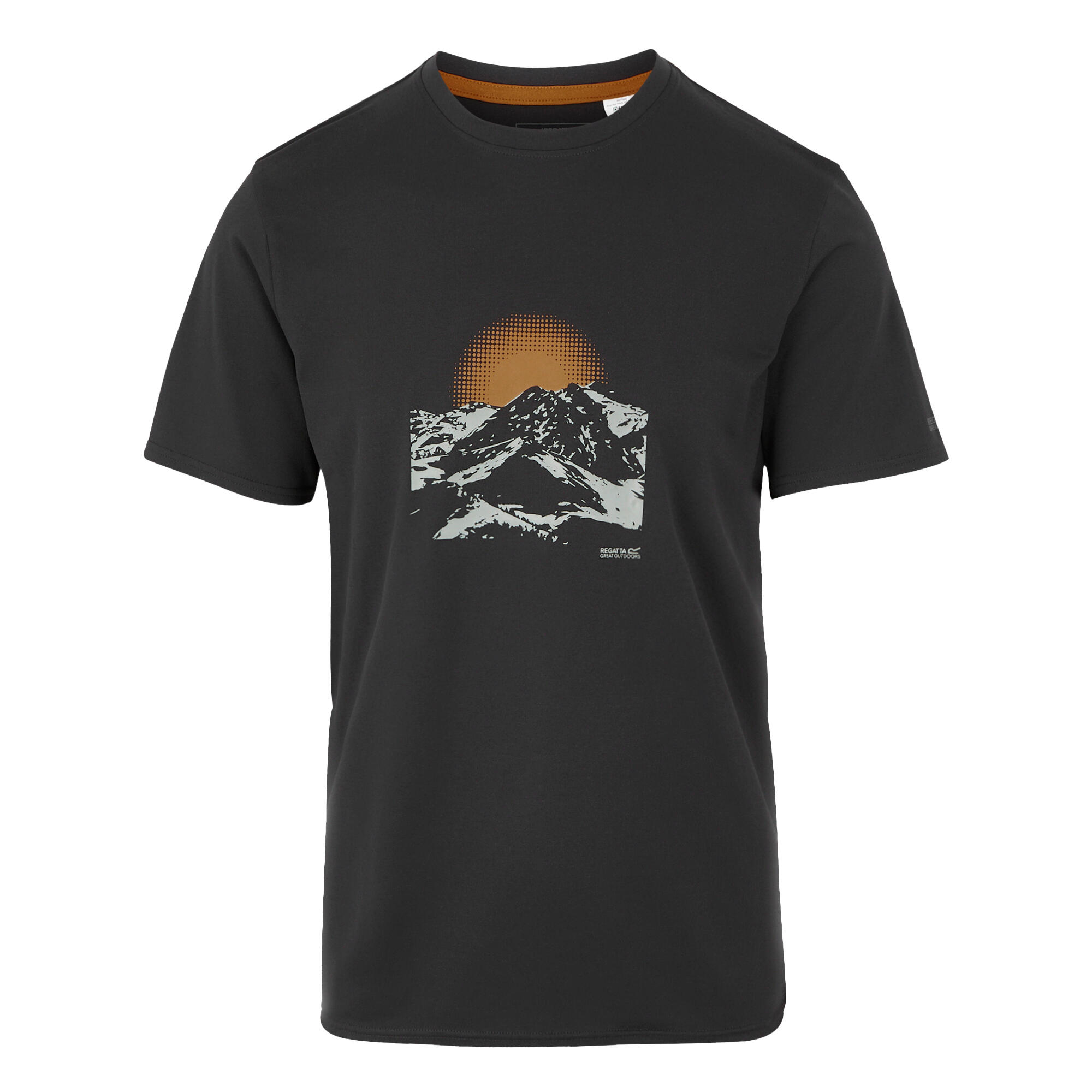T-shirt Korte Mouwen Hiking Heren 5/6