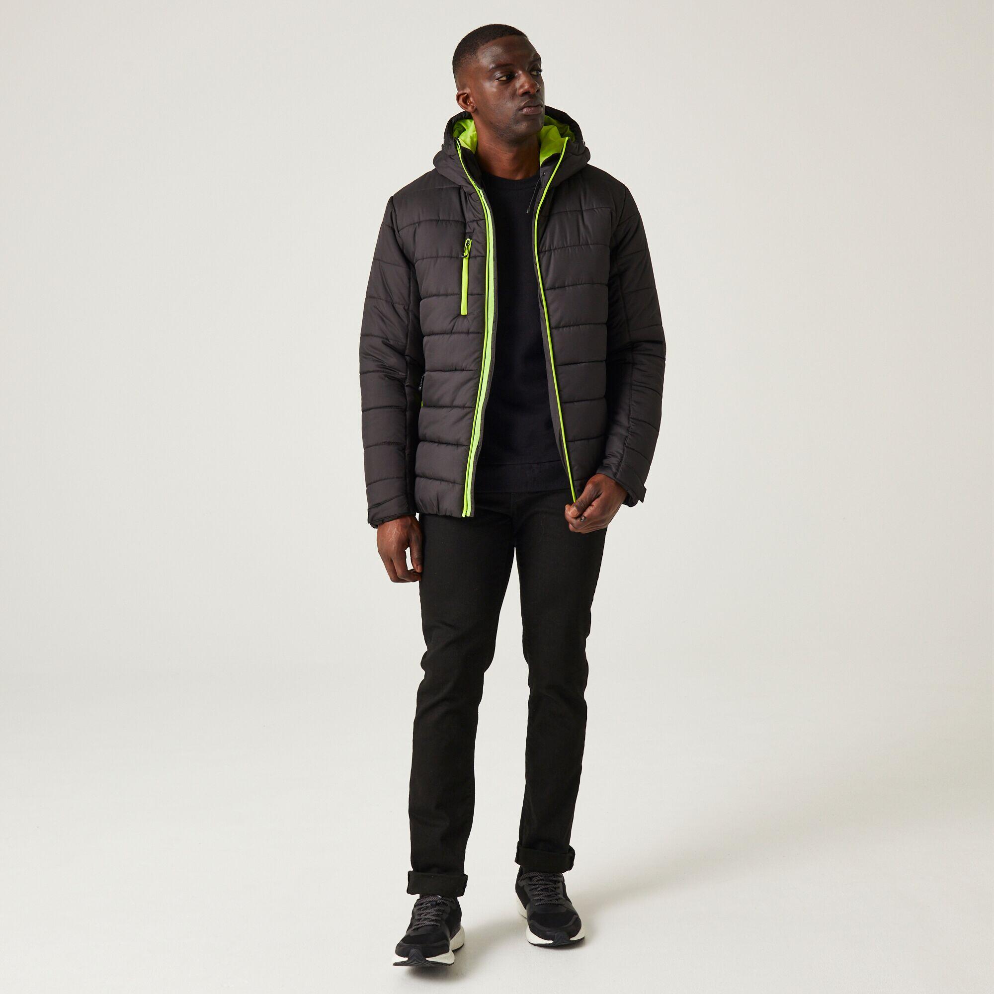 Doudoune Synthétique Randonnée - Nagate Noir Homme 3/7