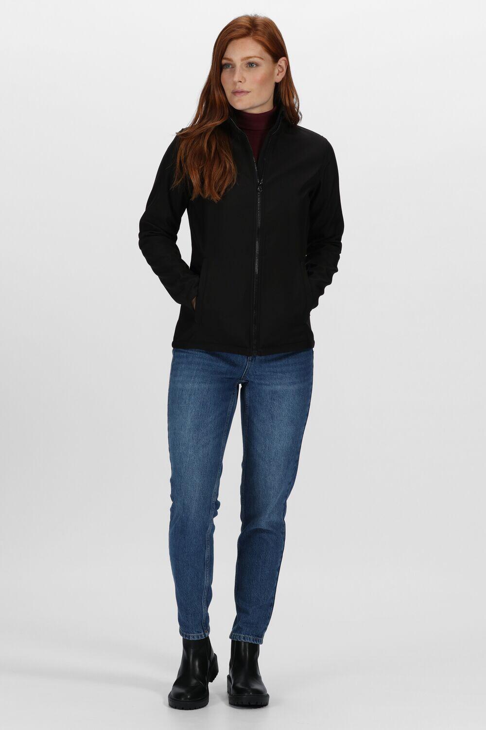 Jas Hiking Dames Waterdicht Ademend Ablaze Printable Softshell 3/5