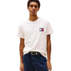 T-shirt pour Homme Tommy Hilfiger Essentials, couleur beige oat marl.