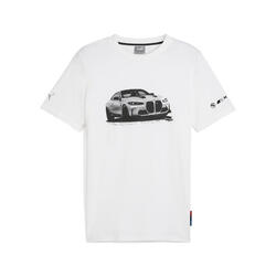 T-shirt à logo Essentials BMW M Motorsport Homme PUMA White