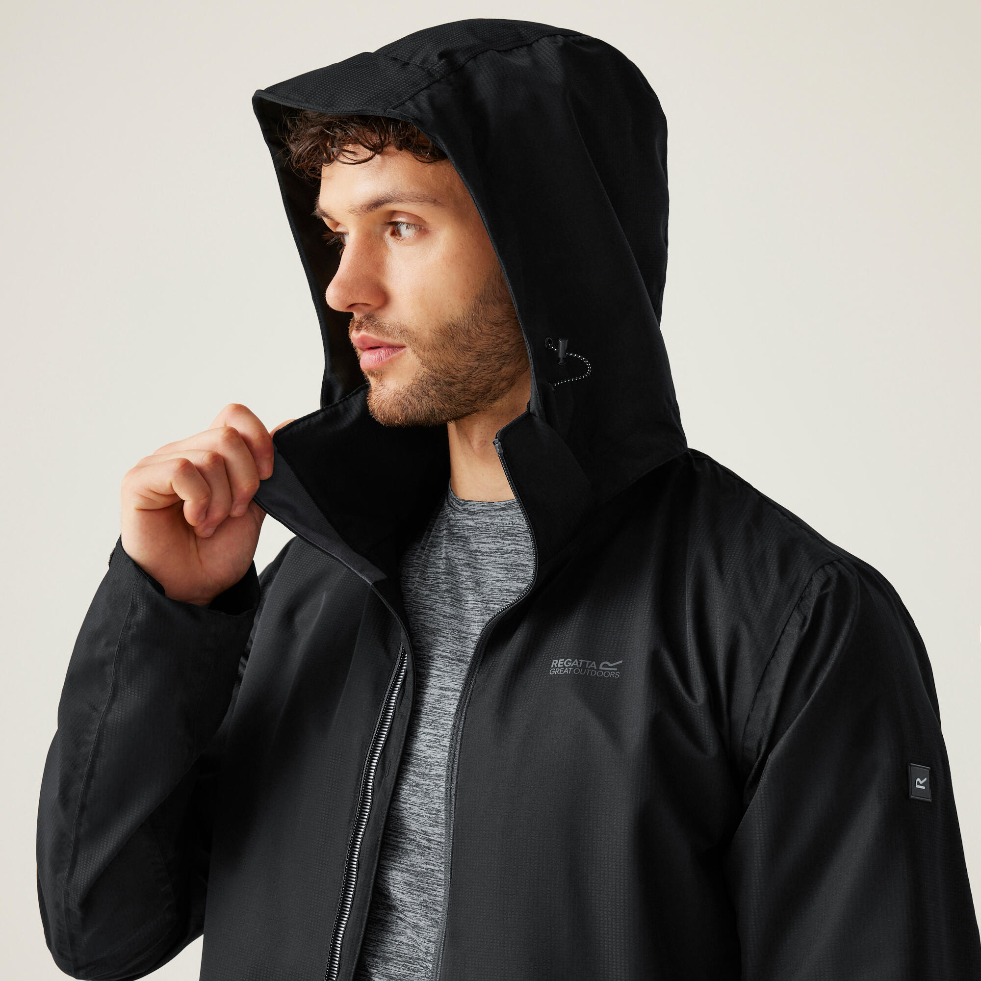 Jas Heren Waterproof Ademend Oakhowe 4/7