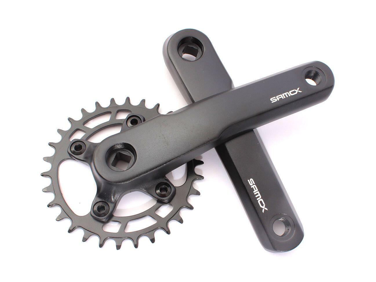 SAMOX MTB Manovella-SAMOX Guarnitura 1 velocità 165 mm