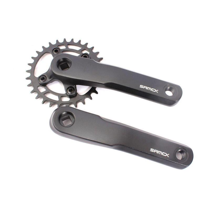 MTB manete - Set manetă SAMOX 1 viteză 165mm