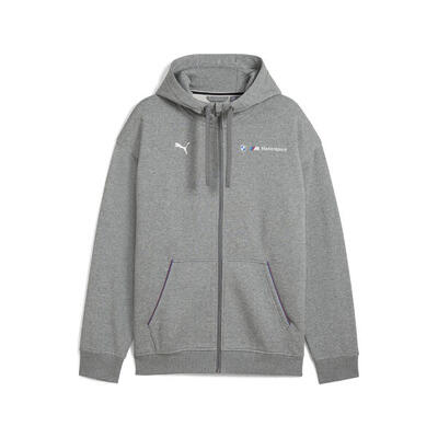 BMW M Motorsport Essentials+ Fleecejacke mit Kapuze Herren PUMA