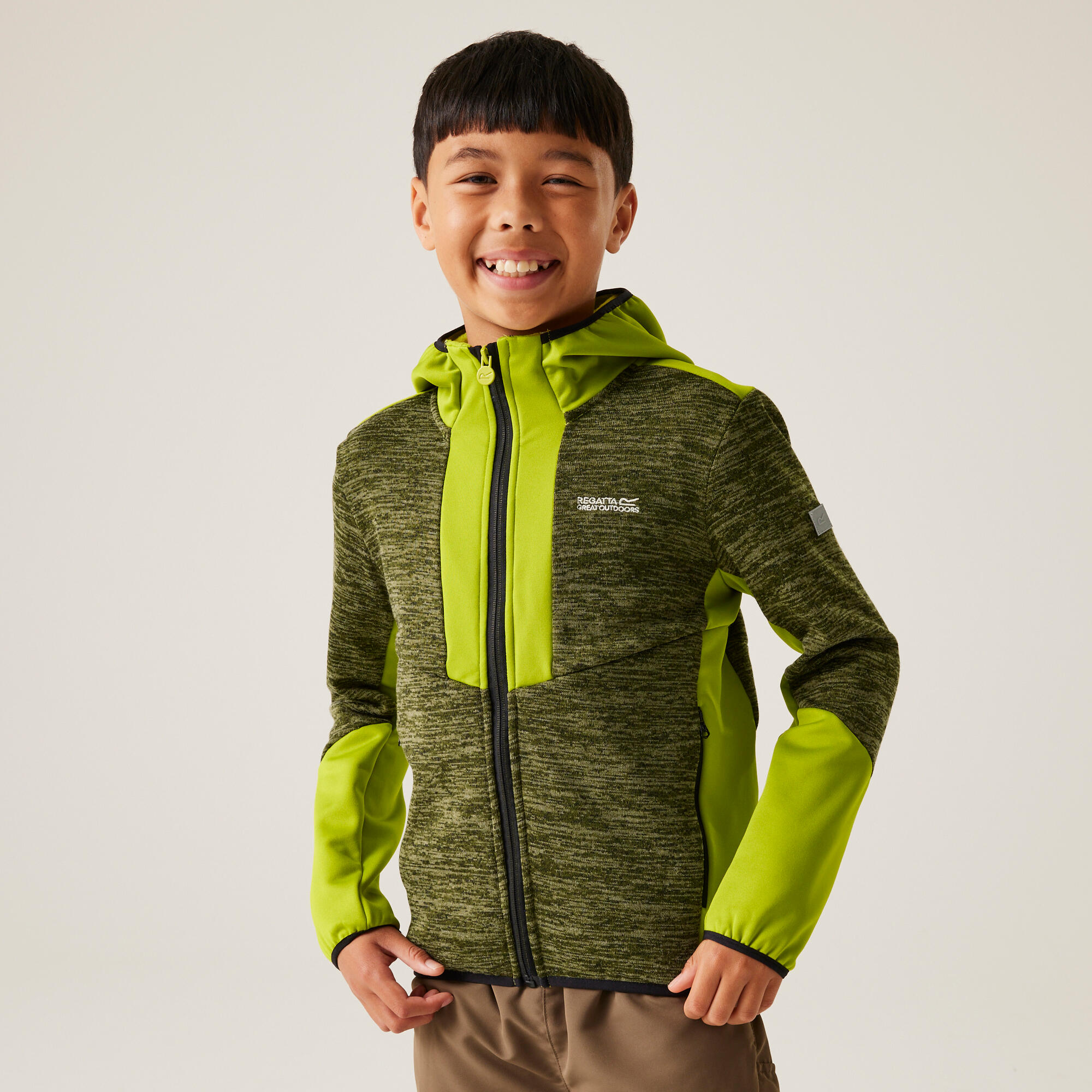 REGATTA Kinder Fleece Sportlich - Dissolver X, türkis
