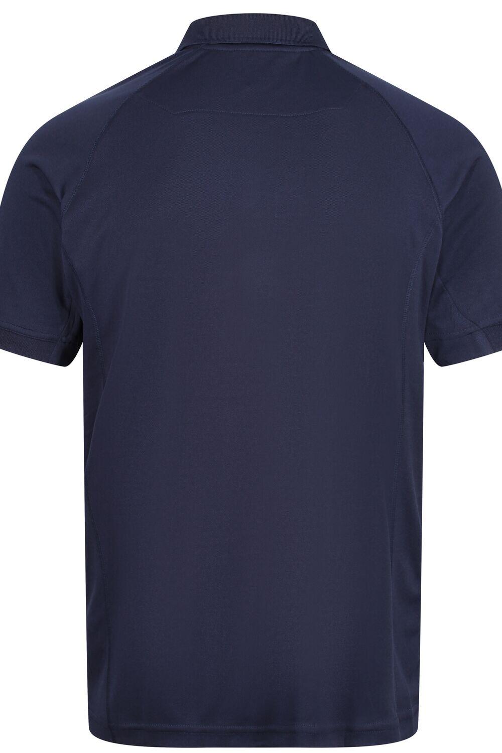 Camiseta hombre senderismo Regatta Coolweave Polo 5/5