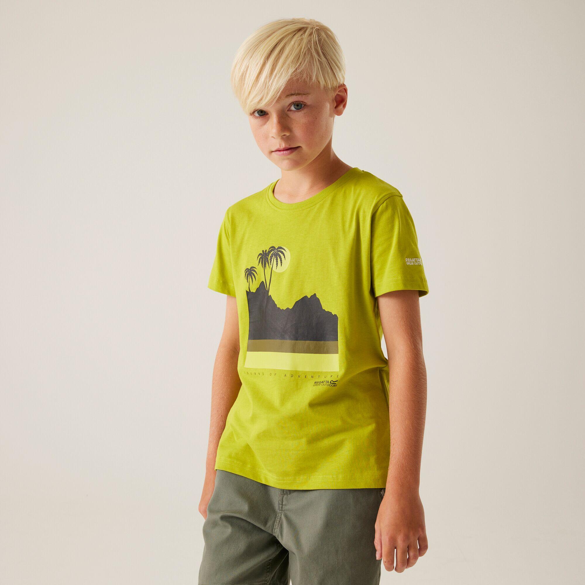 REGATTA T-shirt Escursionismo Bambino Bosley Viii