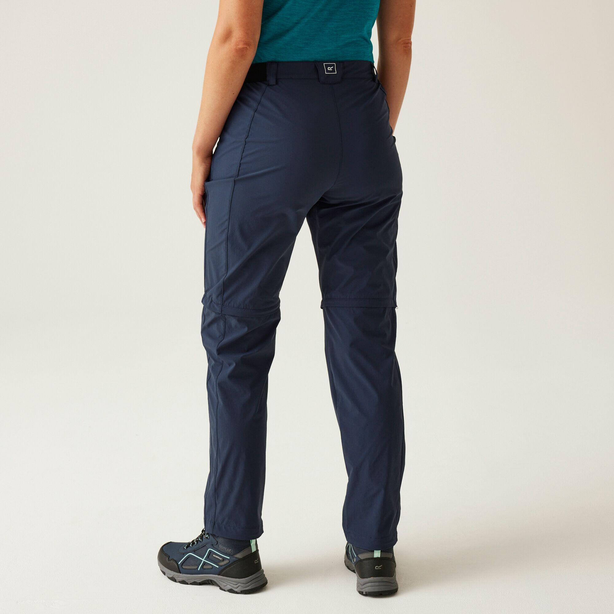 Womens Travel Light Zip Off Packaway Trousers 2/6