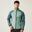 Doudoune Synthétique Randonnée - Clumber Hybrid verte homme