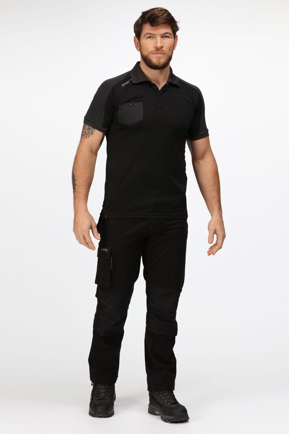 Mens TT Offensive Wicking Polo 3/5
