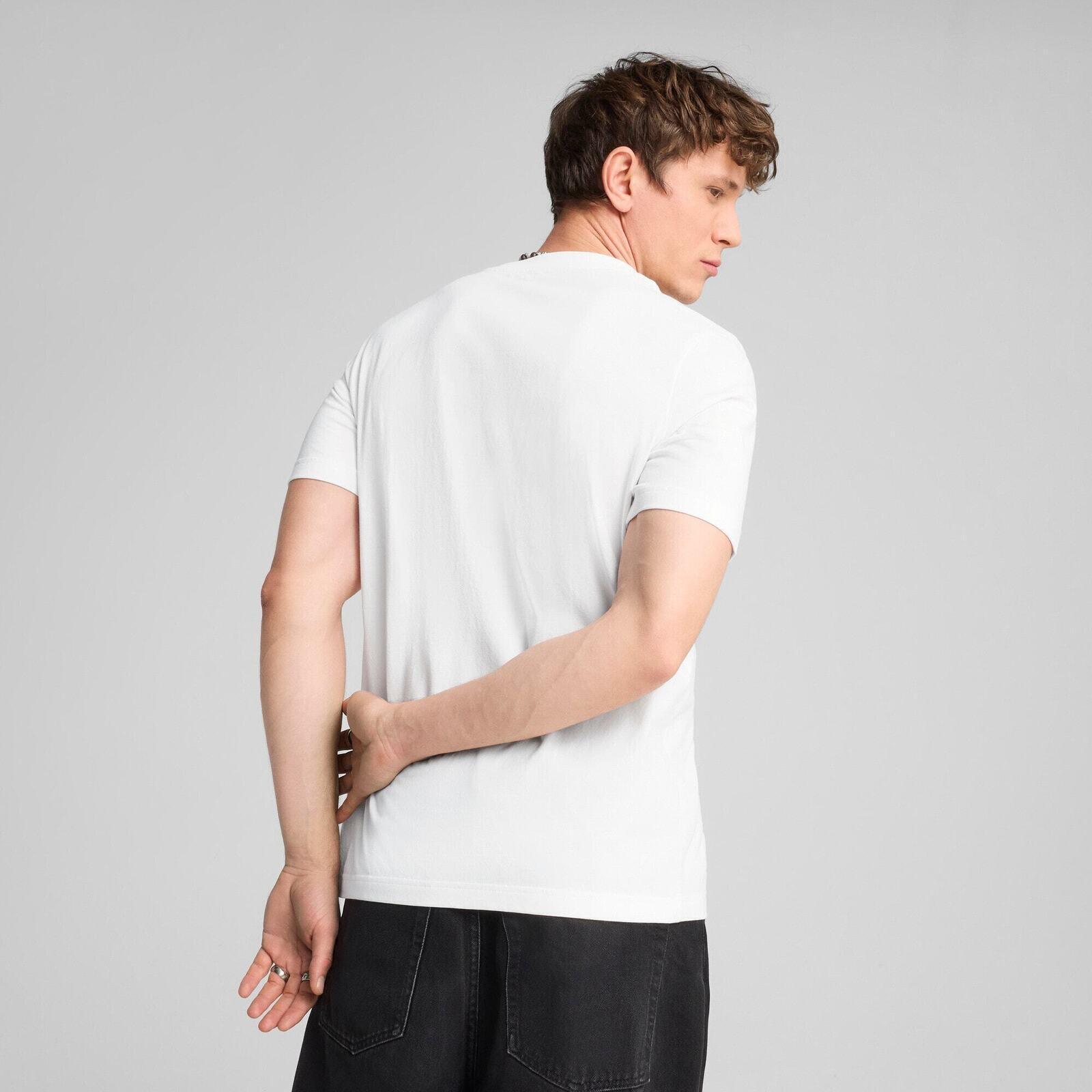 T-shirt Puma United Tee, Blanc, Hommes 2/5