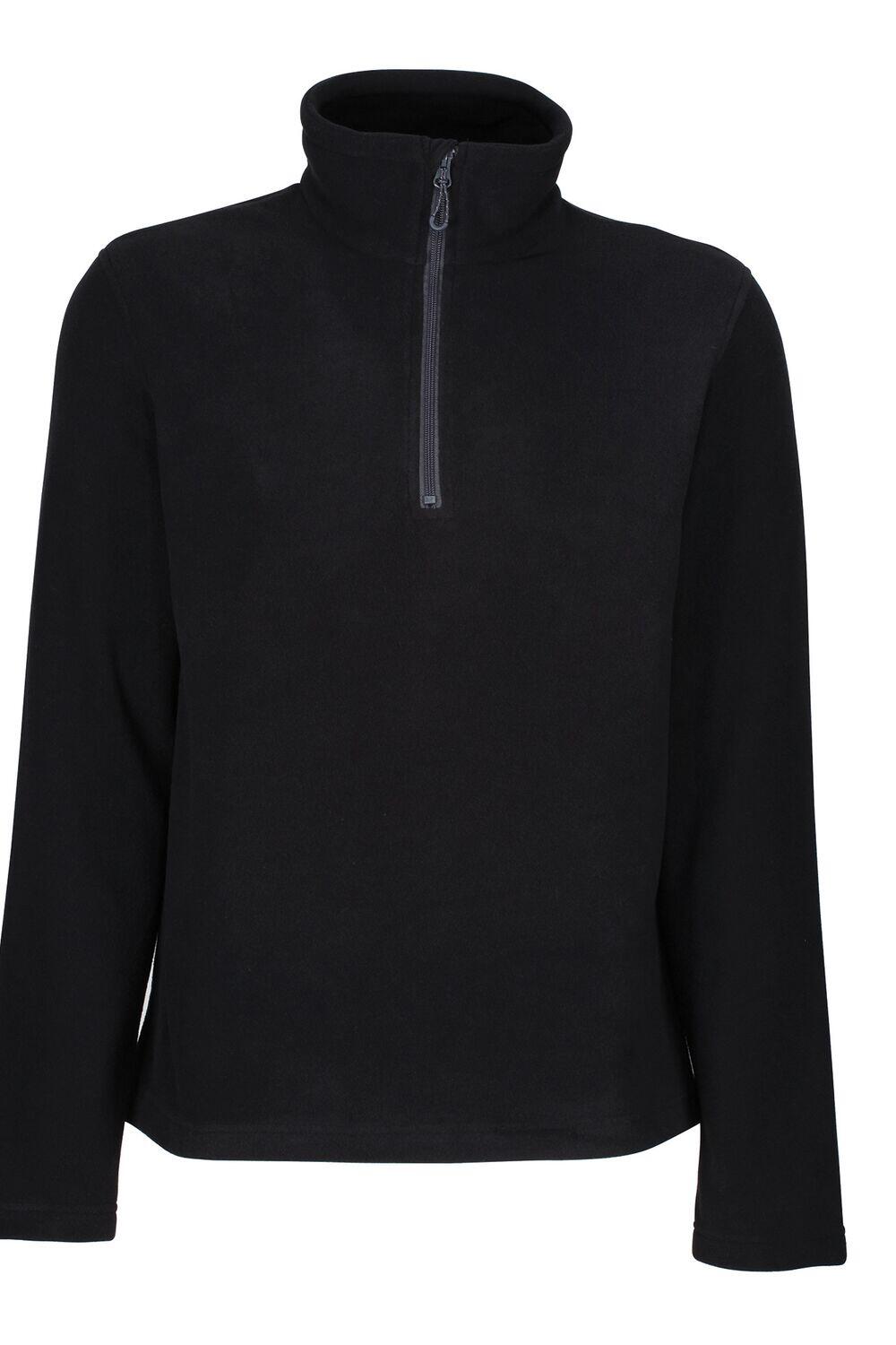 Herren Wandern Fleece Half-Zip, blau 4/5