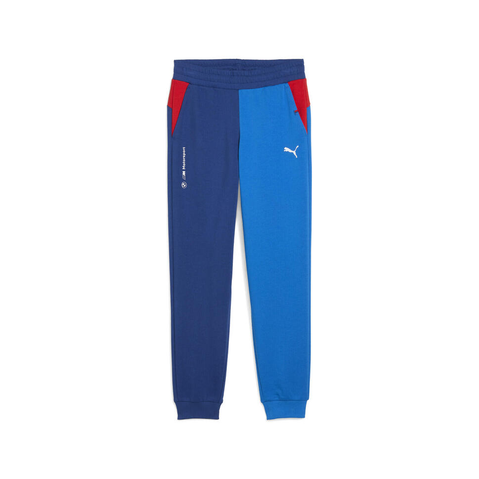 Młodzieżowe spodnie BMW M Motorsport ESS+ PUMA Pro Blue M Color