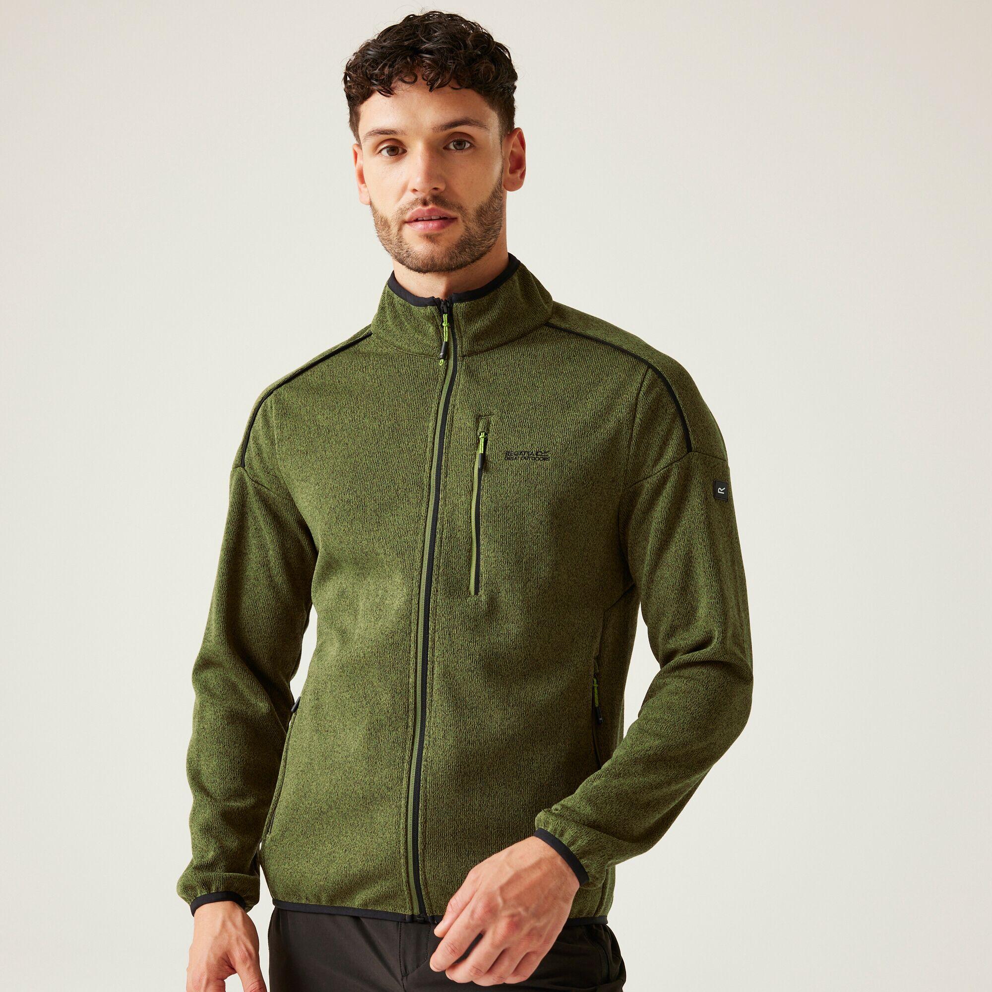 REGATTA Fleece Heren Hiking Zip-up Met Zijzakken