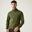 Fleece Heren Hiking Zip-up Met Zijzakken