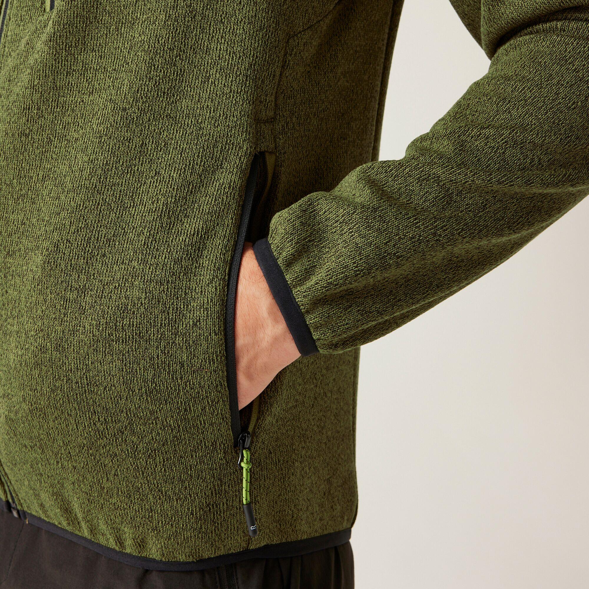 Fleece Heren Hiking Zip-up Met Zijzakken 4/6