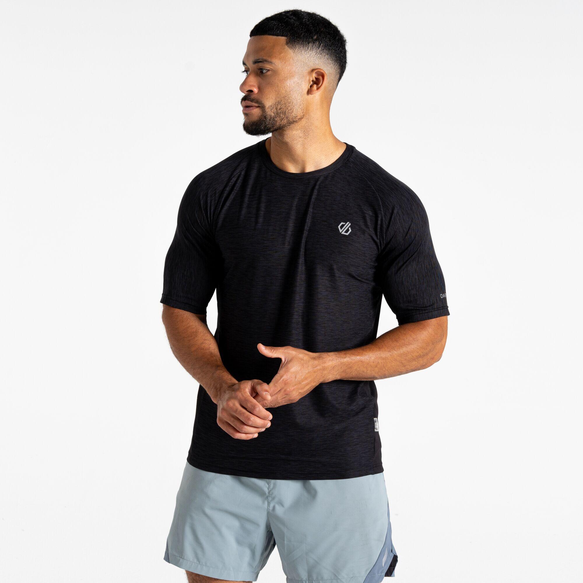 Dare 2b - T-shirt - Power Up Homme - T-shirt Manches Courtes - Noir - Decathlon