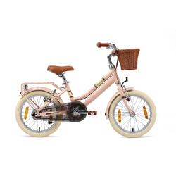 Vélo enfant 16 pouces à partir de 4 - 6 ans, VTC City Retro