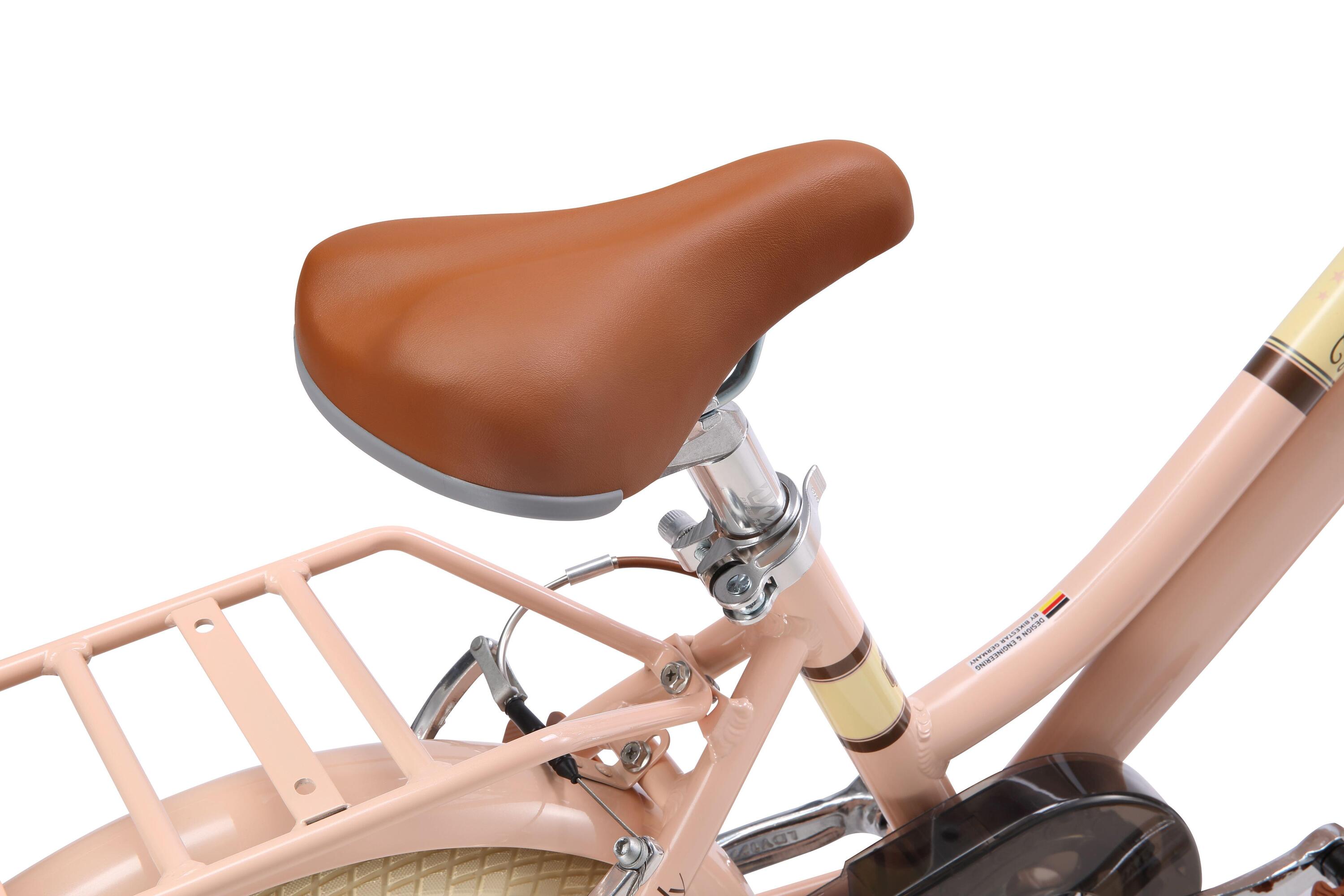 Kinderfiets 16 inch vanaf 4 - 6 jaar, City Retro 6/7
