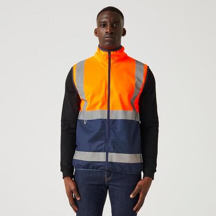 Kamizelka z pełnym zamkiem Regatta Hi-Vis Pro