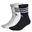 Ponožky 3-Stripes Cushioned Crew – 3 páry
