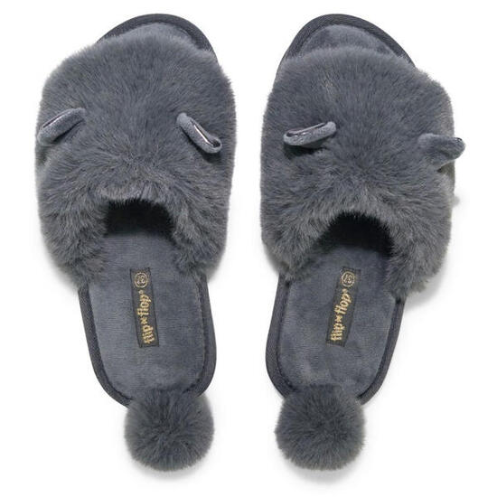 Damen Flip Flop Bunny*Slide Camping Hausschuhe mit Ohren