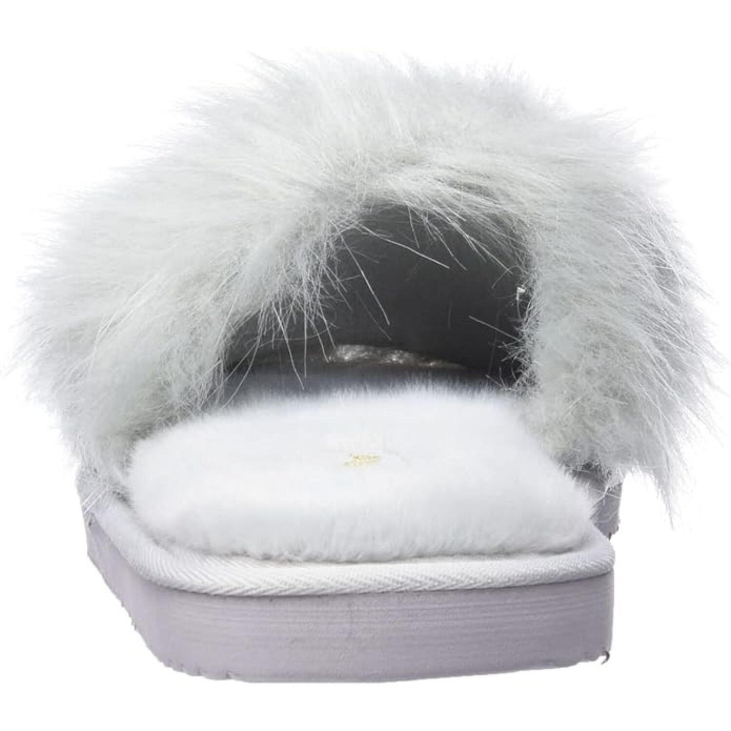 Vrouwen camping slippers Flip Flop Hairy 5/7