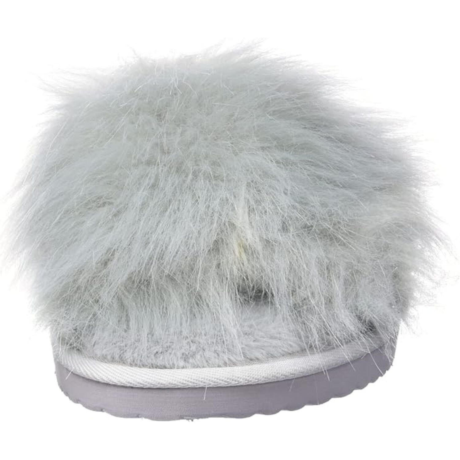 Vrouwen camping slippers Flip Flop Hairy 4/7