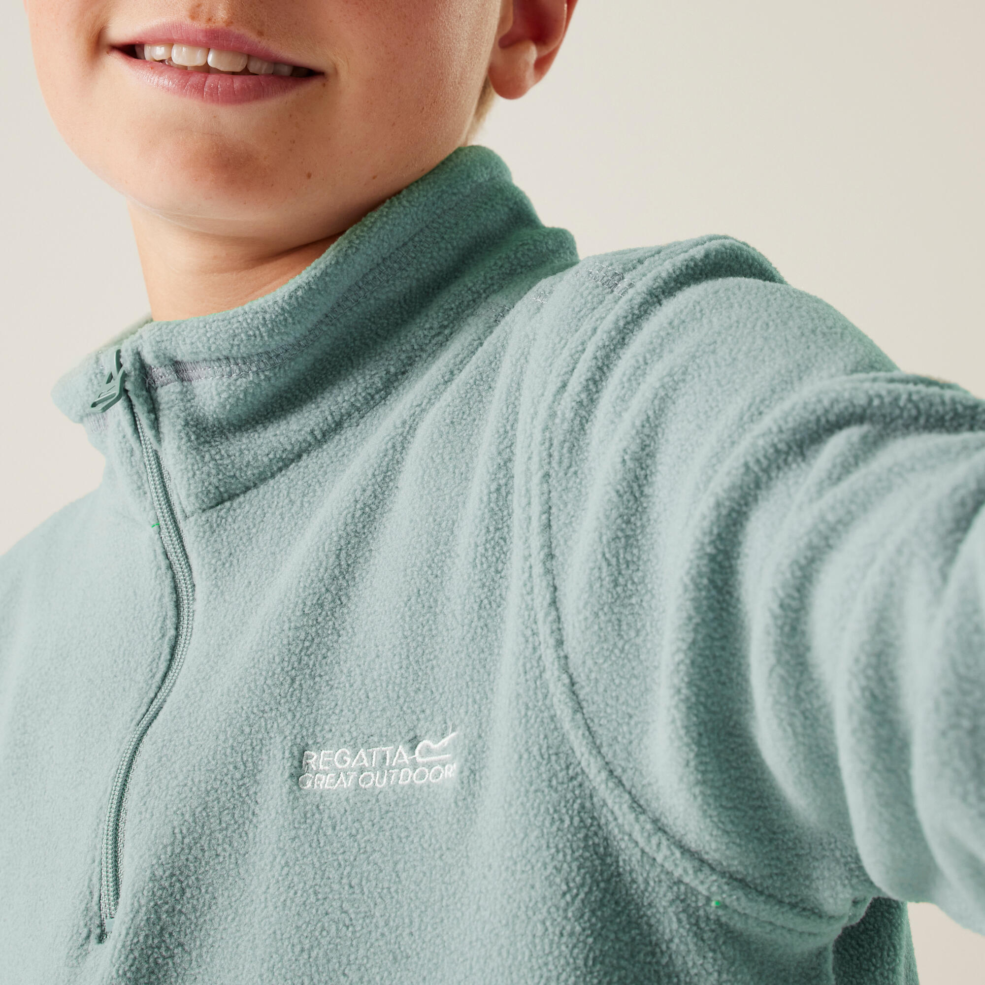 Fleece Kinderen Half-zip Kraag 4/7