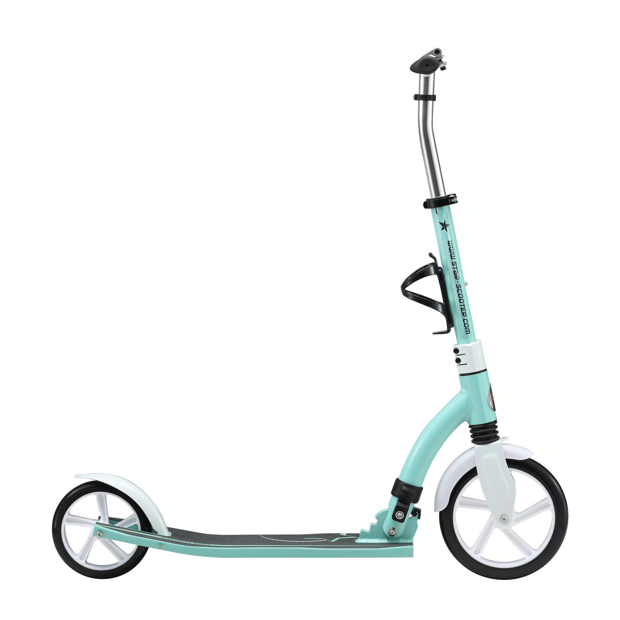 Star Scooter - Trottinette Grandes Roues 230 Mm, Pour Enfants De 8 Ans, Pliable, Sport - Trottinette - Vert - Taille Unique - Decathlon