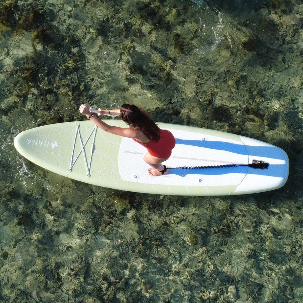 Zestaw nadmuchiwanego stand up paddle HANA LEGEND Olive 10'2