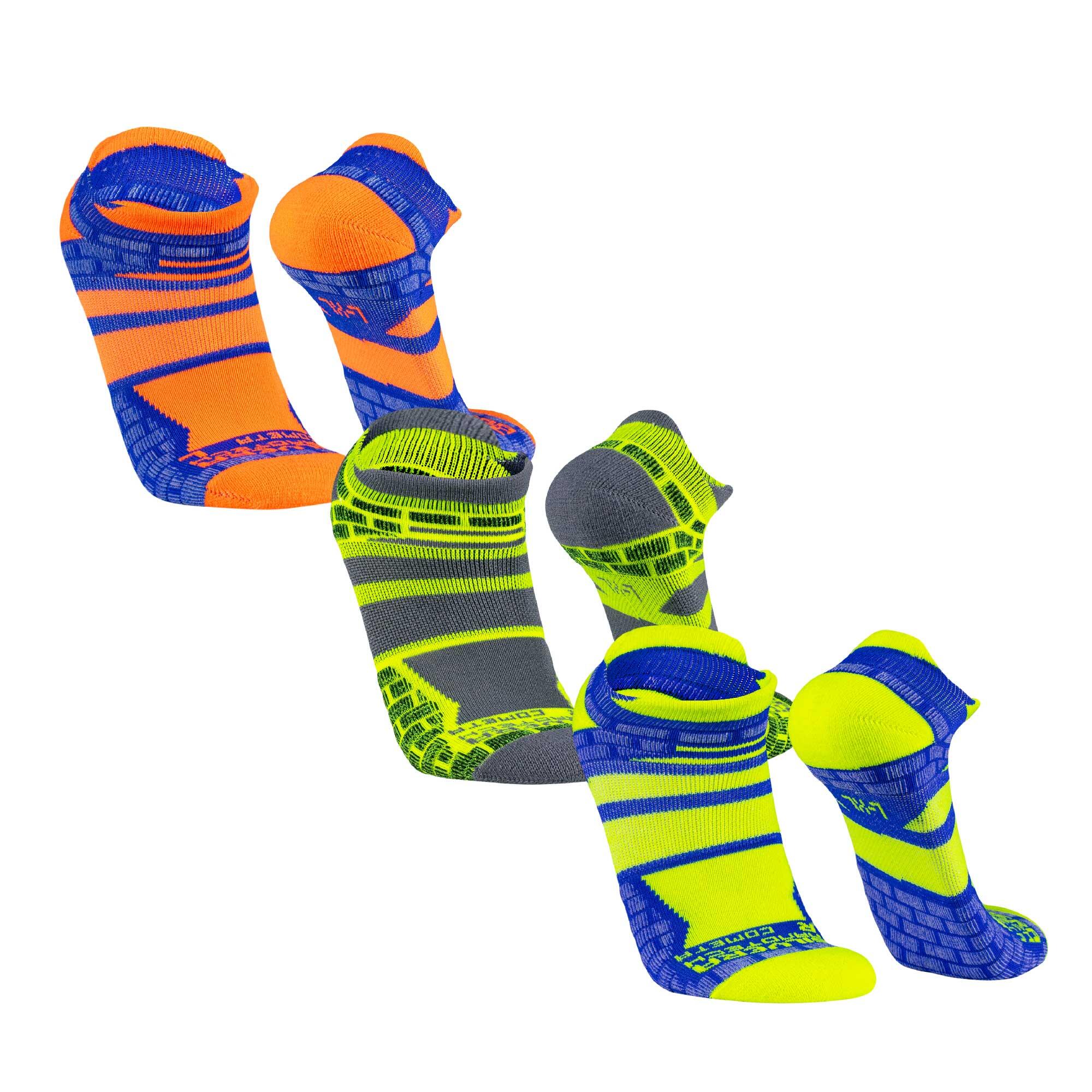 Silvera Nanotech - Chaussettes Courtes Running Tennis Padel Yoga Pilates Vélo Sport Légère Cheville - Chaussettes - Gris - 38 S - Decathlon