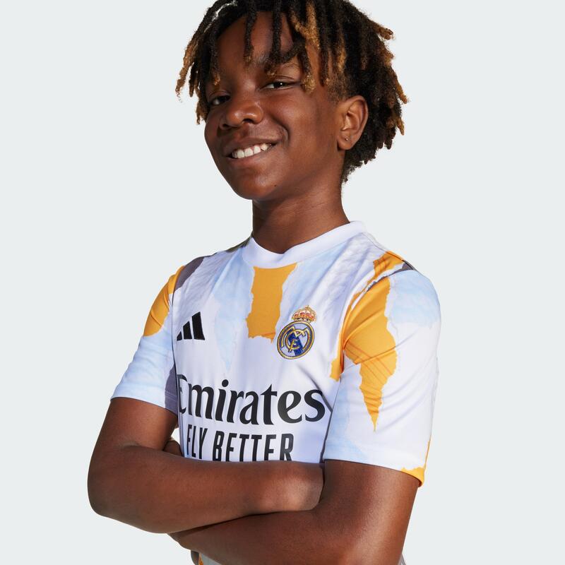 Maillot d'échauffement Real Madrid 24/25 Enfants